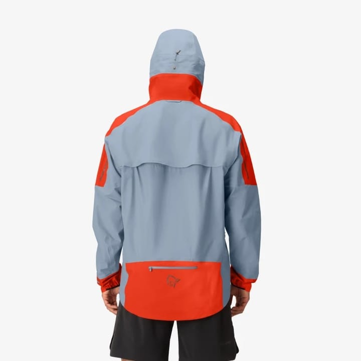 Norrøna Men's Senja GORE-TEX Active Jacket  Arednalin/Blue Fog Norrøna