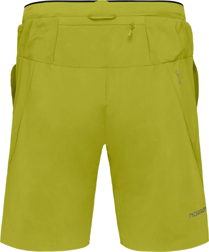 Norrøna Men's Senja Flex1 9" Shorts Golden Lime Norrøna