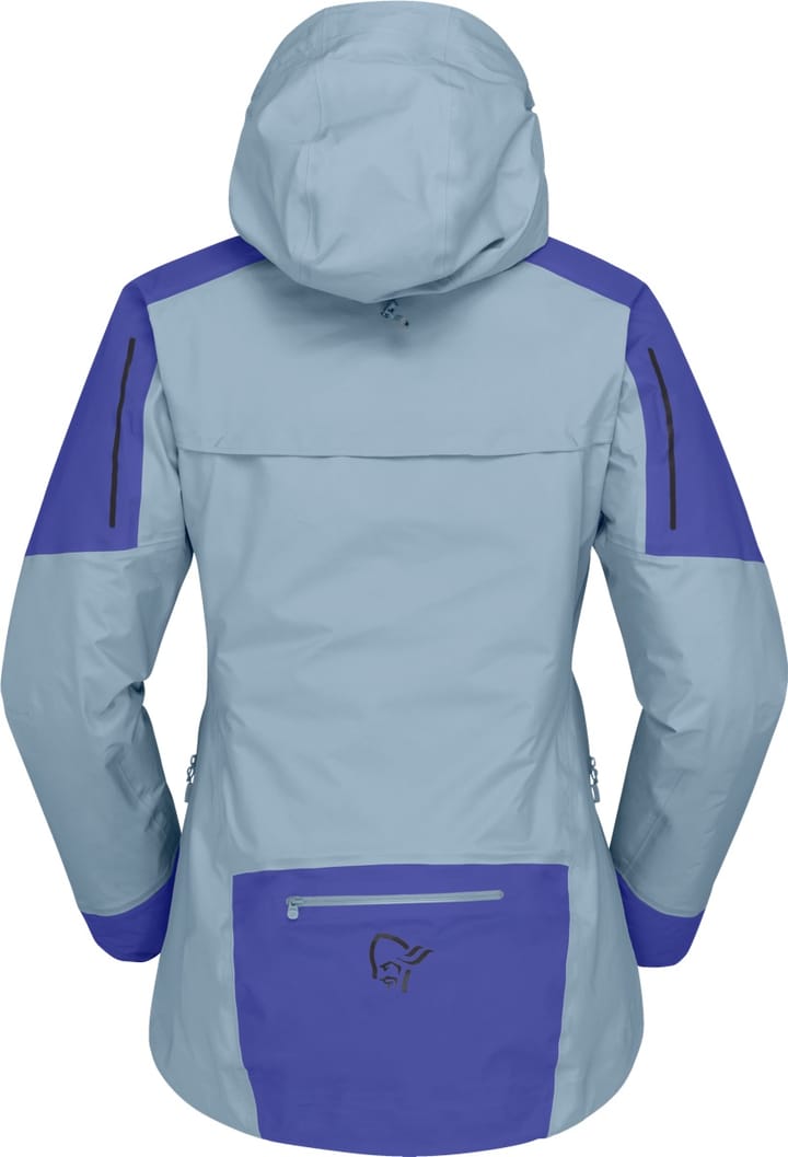 Women's Senja GORE-TEX Active Jacket  Royal Blue/Blue Fog Norrøna