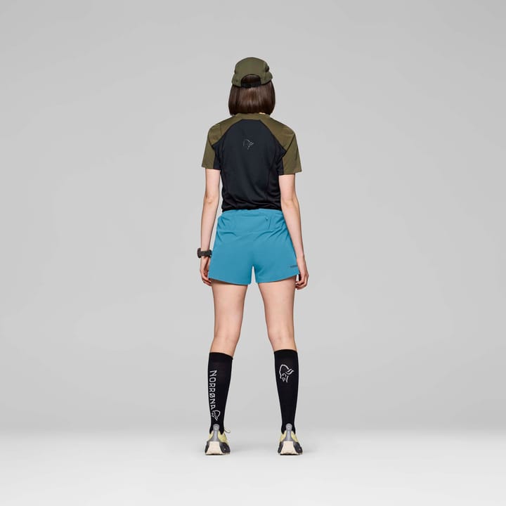 Norrøna Women's Senja Flex1 4'' Shorts Brittany Blue Norrøna