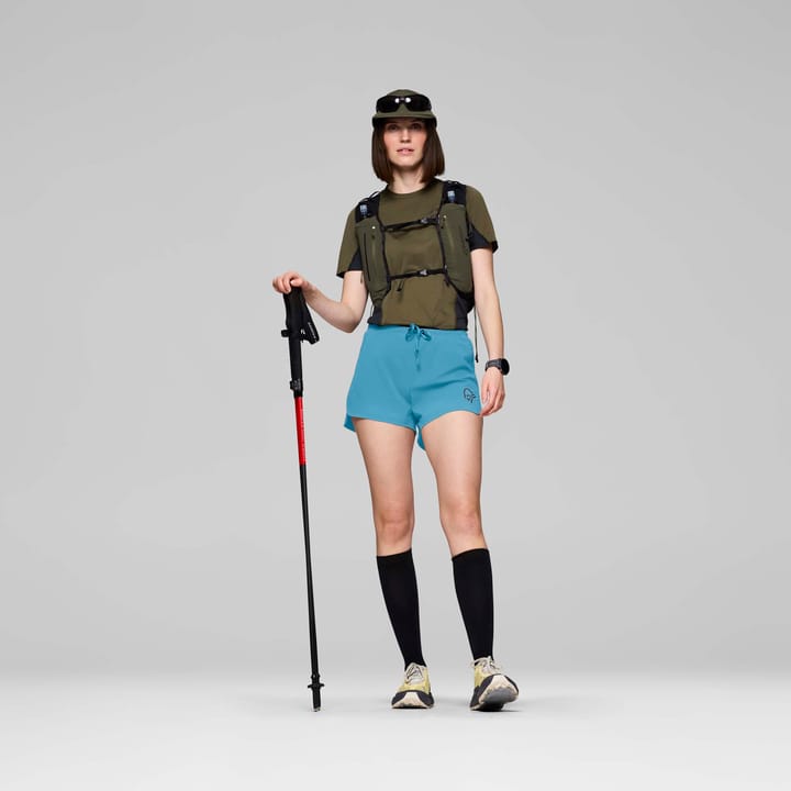 Norrøna Women's Senja Flex1 4'' Shorts Brittany Blue Norrøna