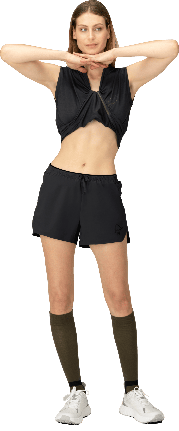 Norrøna Senja Flex1 4'' Shorts W'S Caviar Norrøna