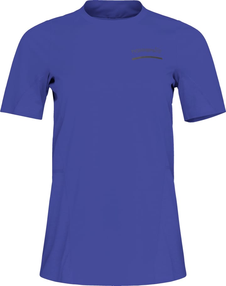 Norrøna Women's Senja Equaliser Lightweight T-Shirt Royal Blue Norrøna