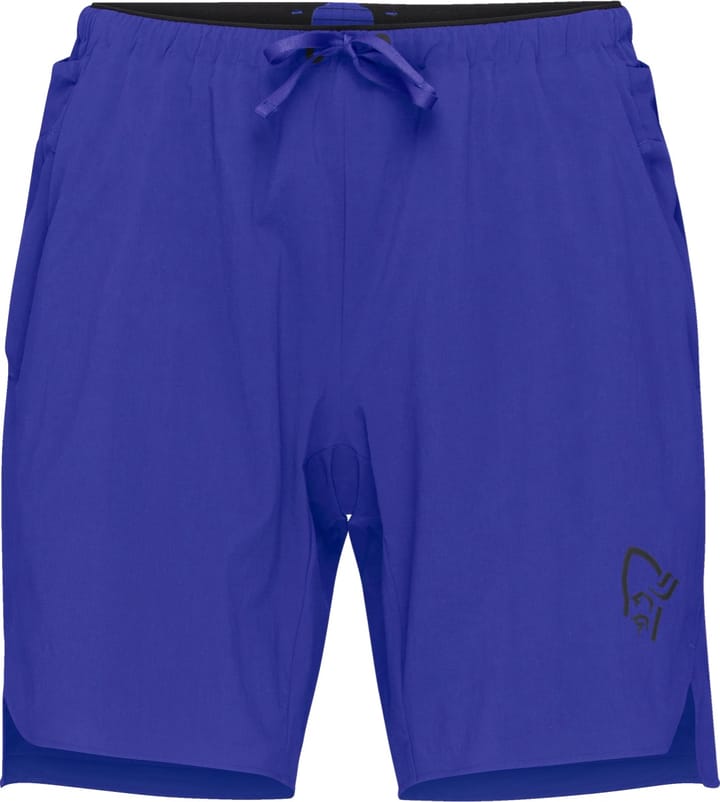 Norrøna Women's Senja Flex1 8" Shorts Royal Blue Norrøna