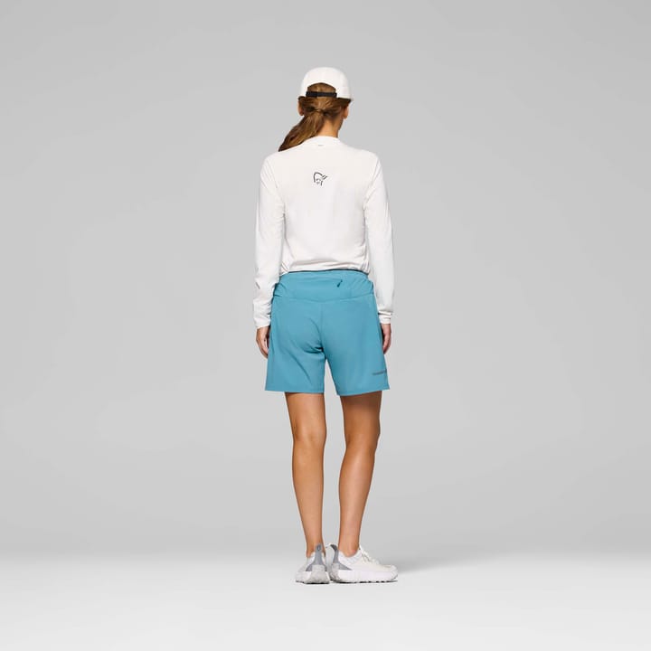 Norrøna Women's Senja Flex1 8" Shorts Brittany Blue Norrøna