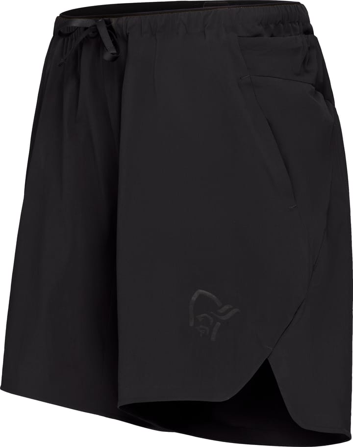 Norrøna Women's Senja Flex1 8" Shorts Caviar Norrøna