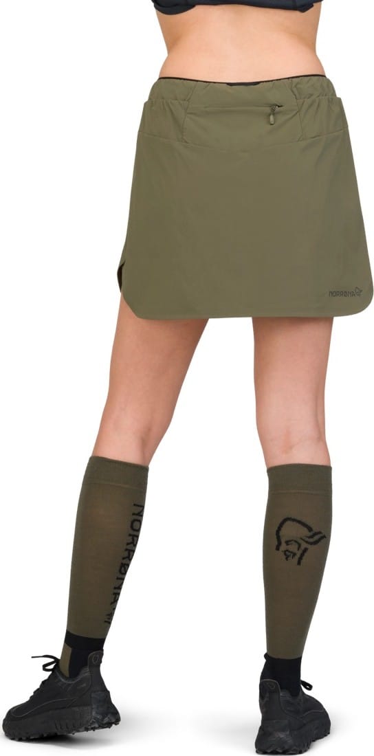 Norrøna Senja Flex1 Skirt W'S Olive Night Norrøna