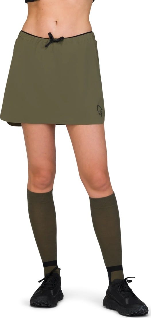 Norrøna Senja Flex1 Skirt W'S Olive Night Norrøna