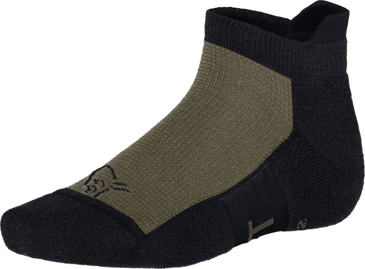 Norrøna Senja Merino Lightweight Socks Short Olive Night