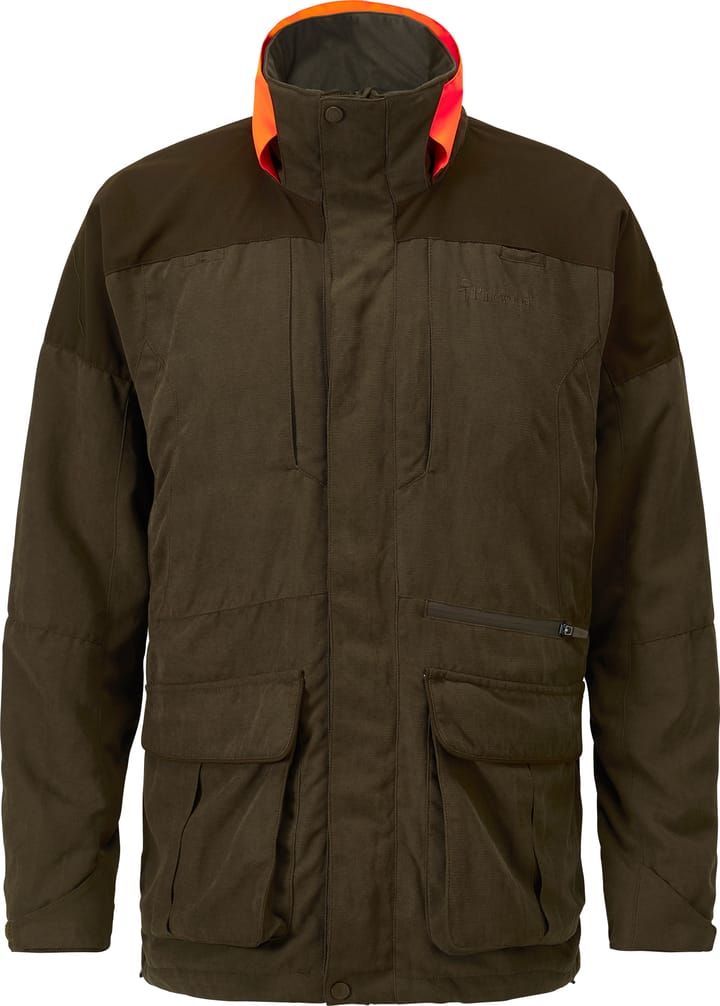 Pinewood Men's Småland Hunters Jacket Suede Brown Pinewood