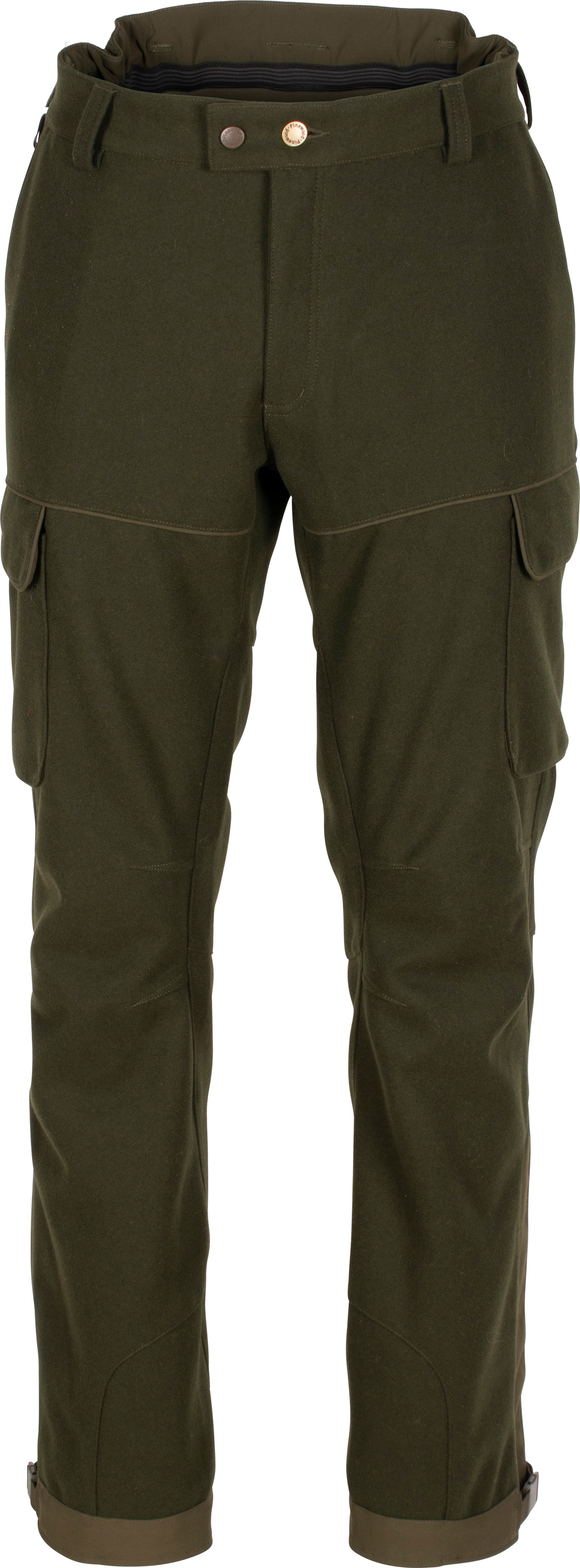 Pinewood Men’s Furudal Hunters Wool Pants Moss Green