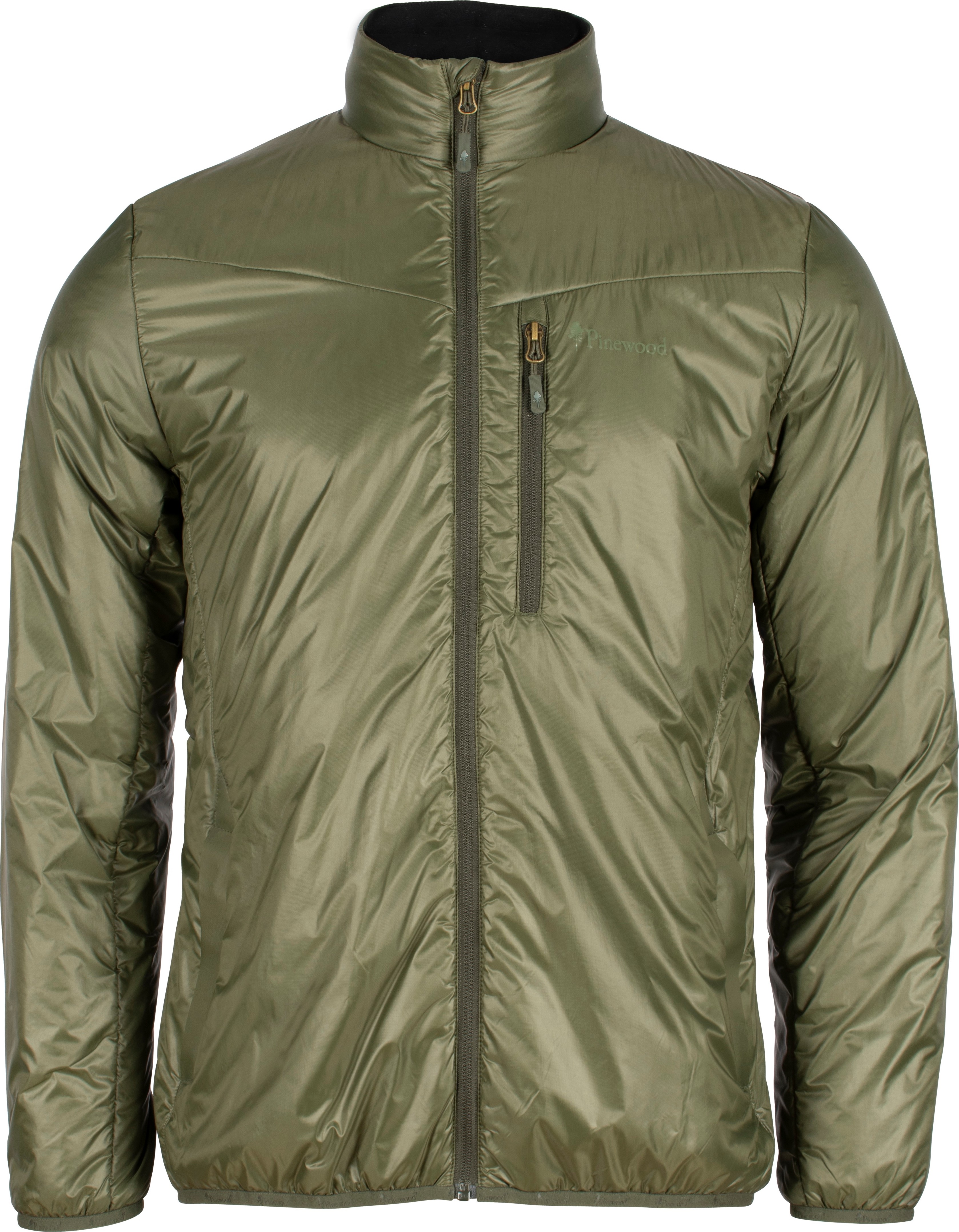 Pinewood Men's Wool Insulated Midlayer Jacket Moss Green, S