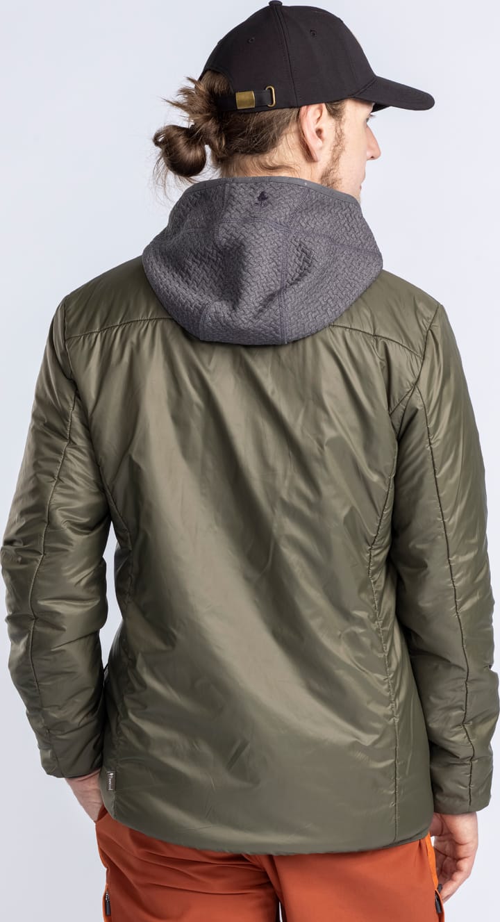 Pinewood Men's Wool Insulated Midlayer Jacket Moss Green Pinewood