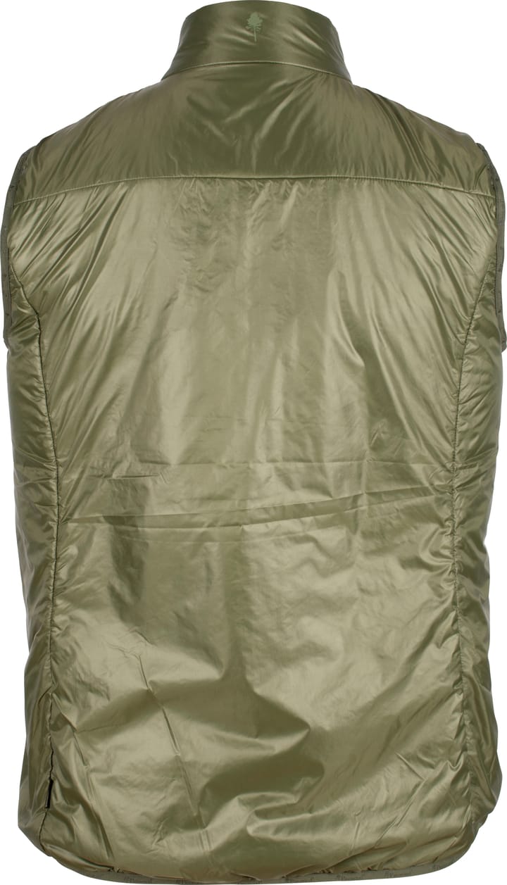 Pinewood Men's Wool Insulated Midlayer Vest Moss Green Pinewood