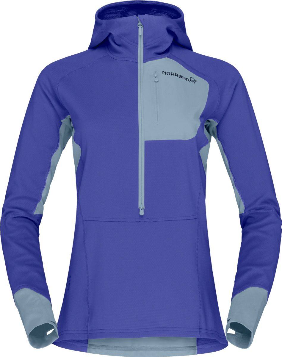 Women's Senja Warm1 Hood Royal Blue