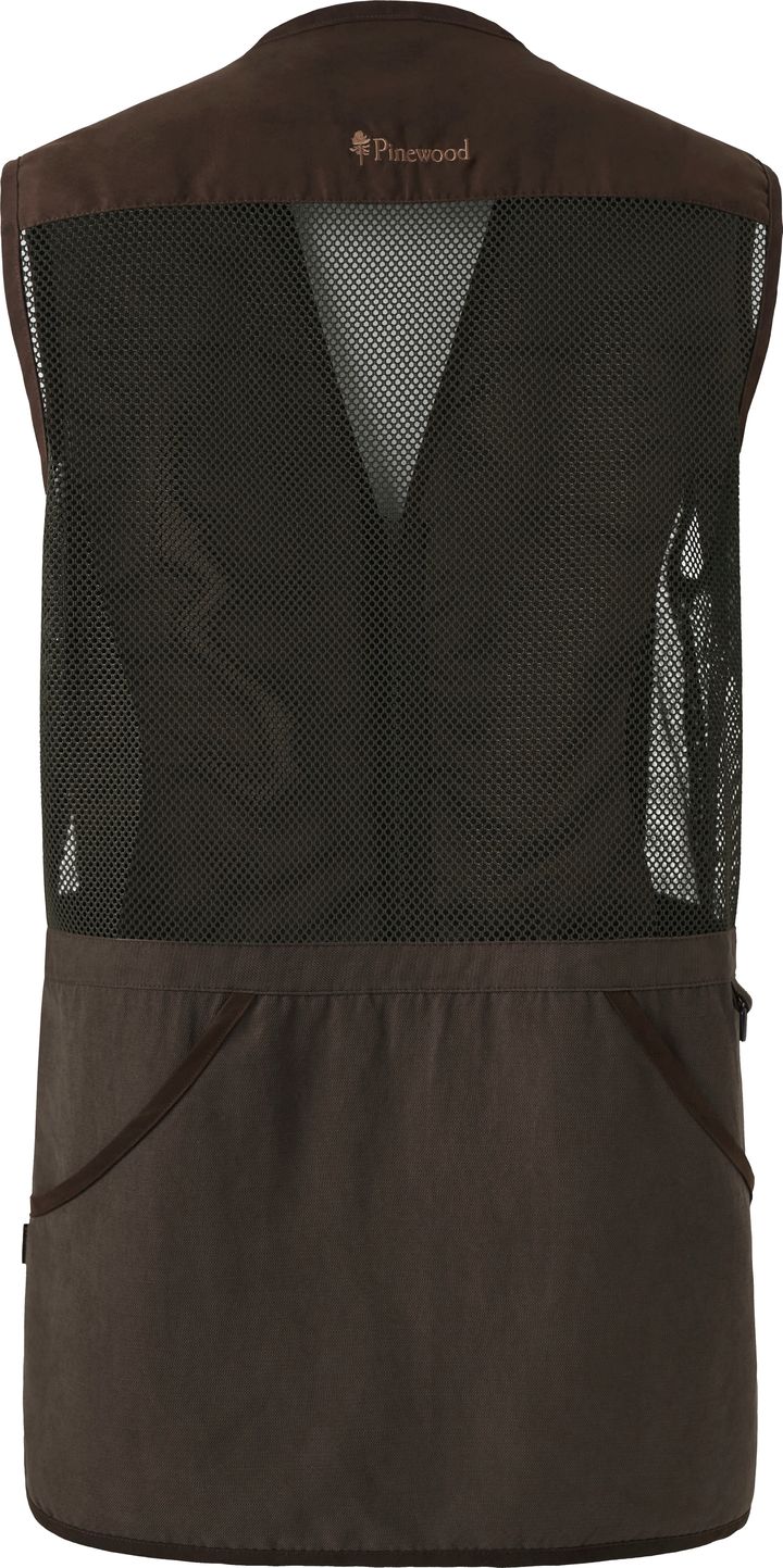 Pinewood Shooting Vest Suede Brown Pinewood