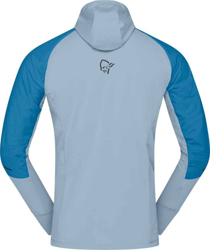 Norrøna Men's Senja Alpha90 Zip Hood Mykonos Blue Norrøna Norrøna Men's Senja Alpha90 Zip Hood Mykonos Blue Norrøna