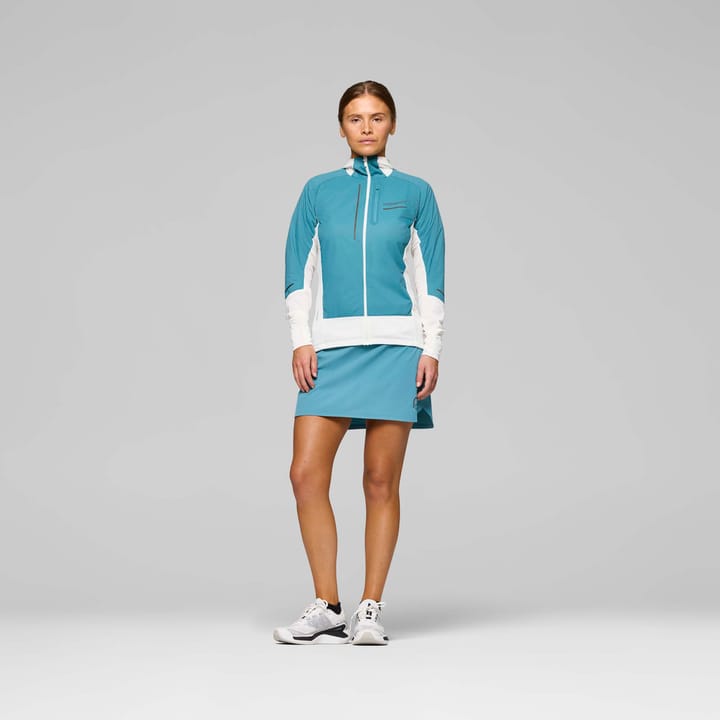 Norrøna Women's Senja Alpha90 Zip Hood Brittany Blue/snow White Norrøna