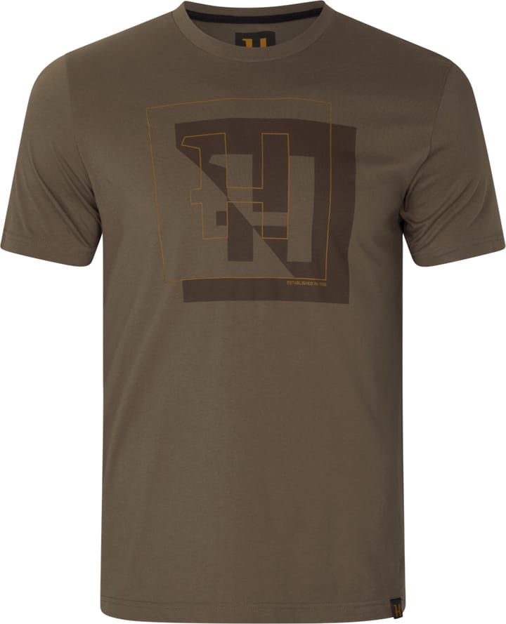Härkila Härkila H-Logo S/S T-Shirt Major Brown Härkila