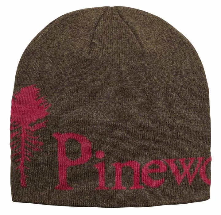 Pinewood® Mössa Melerad Mockabrun/Burgundy One Size Pinewood