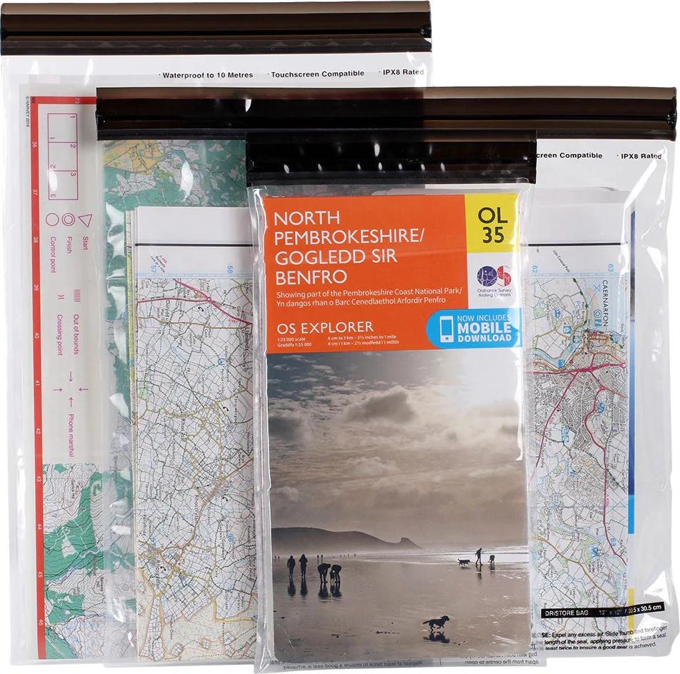 Lifeventure LocTop Waterproof Map Bags