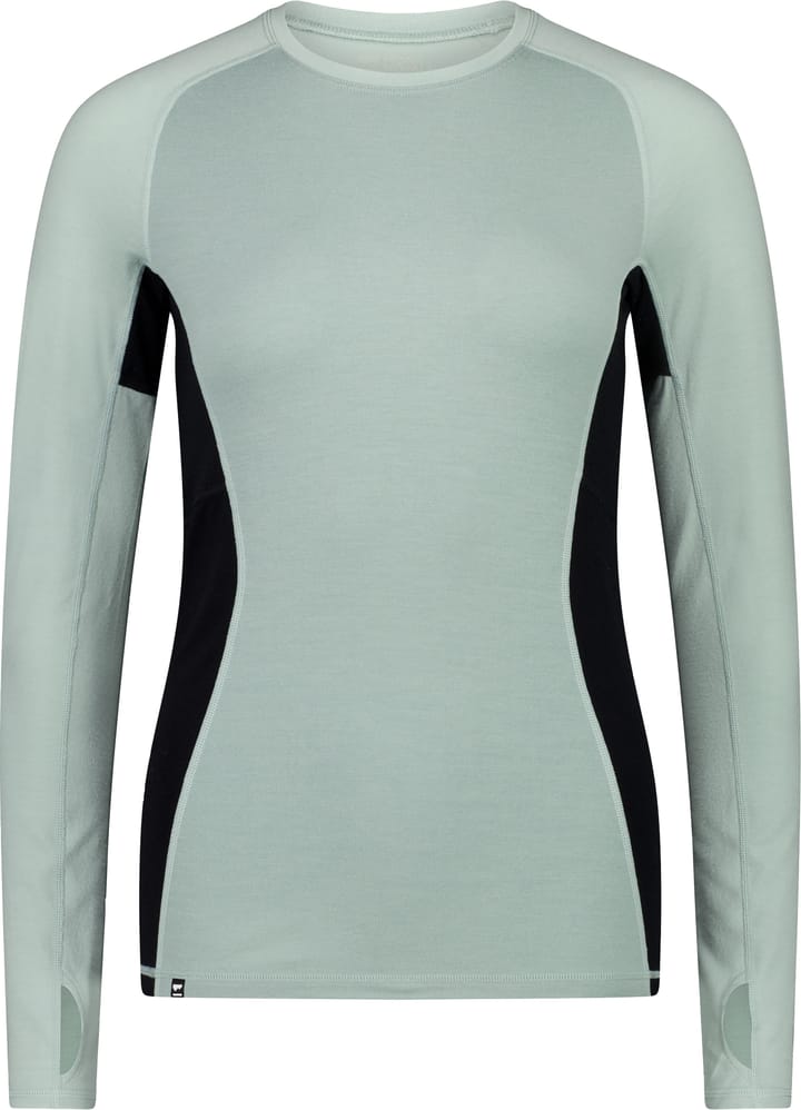Mons Royale Women's Olympus Longsleeve Glacier/dew/black Mons Royale
