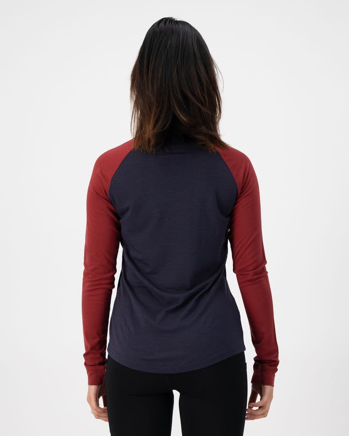 Mons Royale Women's Icon Raglan Cherry/9 Iron Mons Royale Mons Royale Women's Icon Raglan Cherry/9 Iron Mons Royale