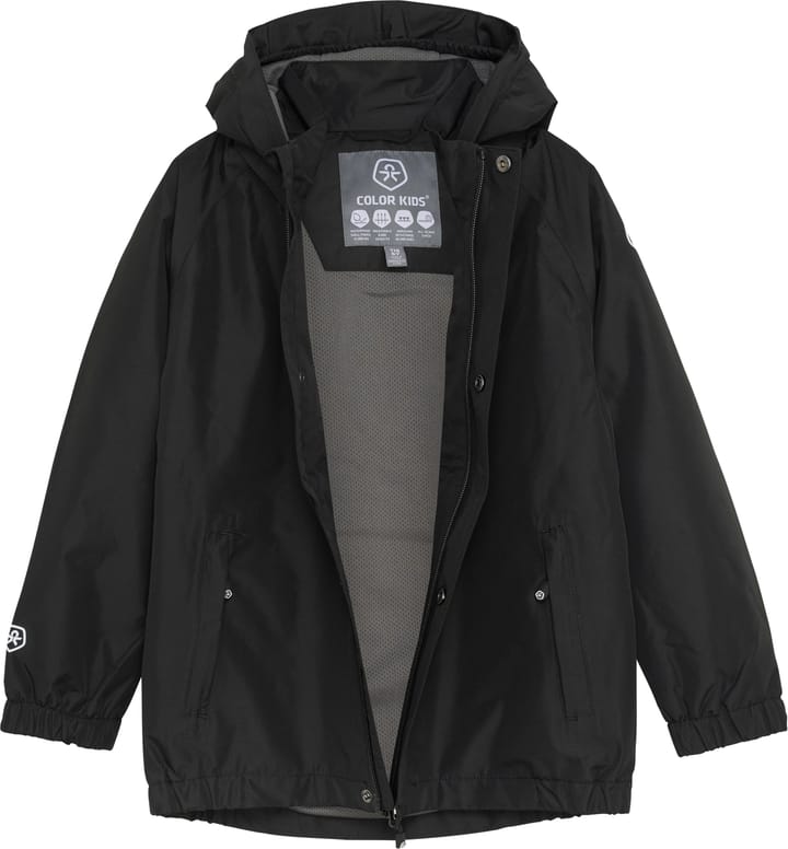 Color Kids Shell Jacket Black Color Kids