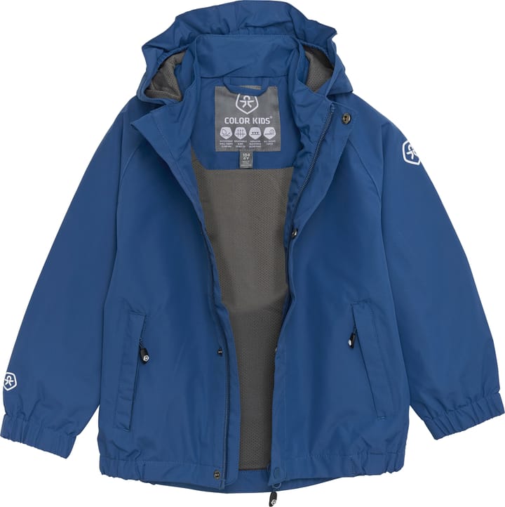 Color Kids Kids' Shell Jacket Ensign Blue Color Kids