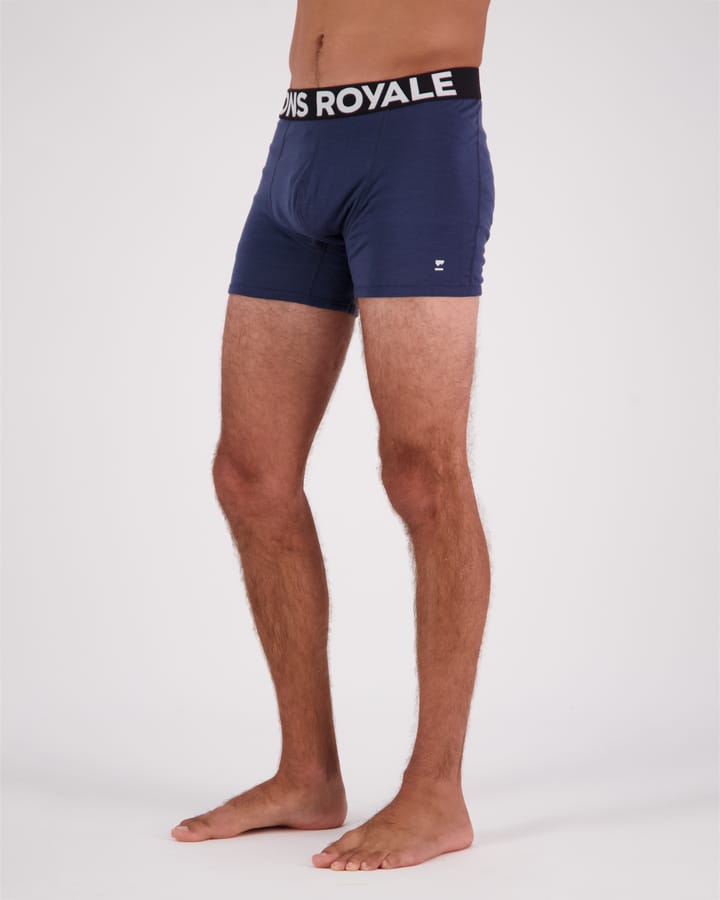 Mons Royale Men's Hold 'em Shorty Merino Boxer Midnight Mons Royale Mons Royale Men's Hold 'em Shorty Merino Boxer Midnight Mons Royale