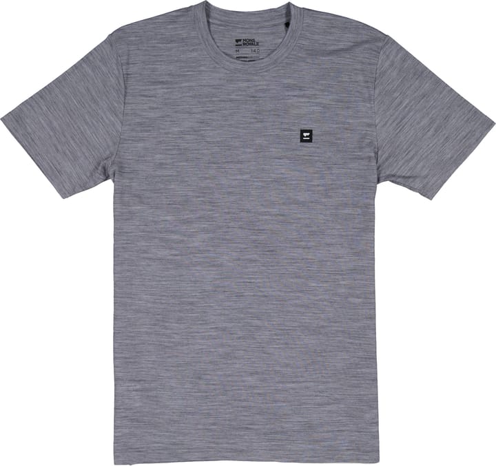 Mons Royale Men's Icon Merino Classic T-Shirt Grey Heather Mons Royale