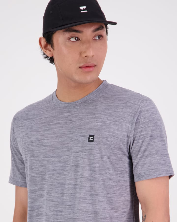 Mons Royale Men's Icon Merino Classic T-Shirt Grey Heather Mons Royale Mons Royale Men's Icon Merino Classic T-Shirt Grey Heather Mons Royale