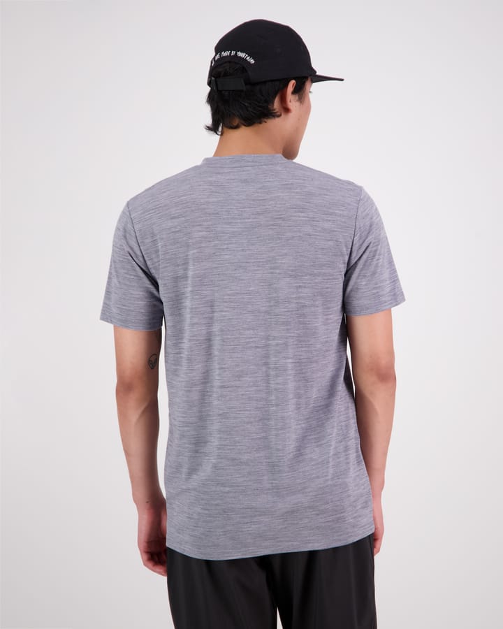 Mons Royale Men's Icon Merino Classic T-Shirt Grey Heather Mons Royale