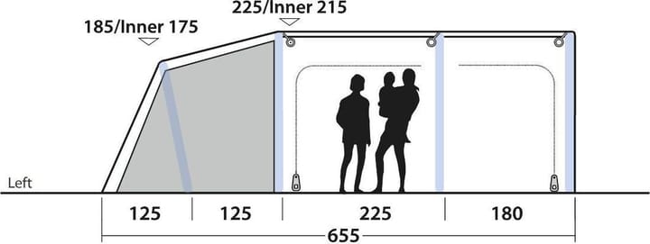 Outwell Iowa 5 Air Green Outwell