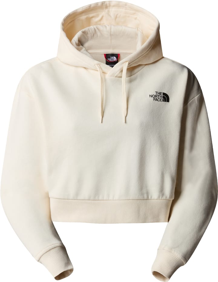 The North Face Women's Trend Cropped Fleece White Dune The North Face