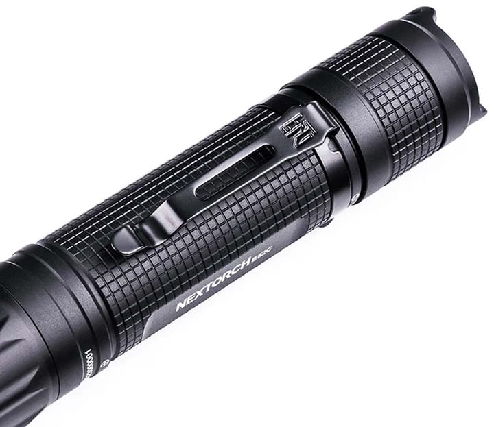NexTorch 3000 Rechargeable High Performance Flashlight E52C Black NexTorch