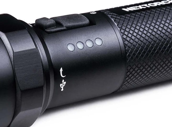 NexTorch Super Bright 21700 Duty Flashlight P81  Black NexTorch