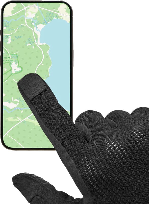 Gripgrab Explr Padded Full Finger Summer Gloves Black Gripgrab