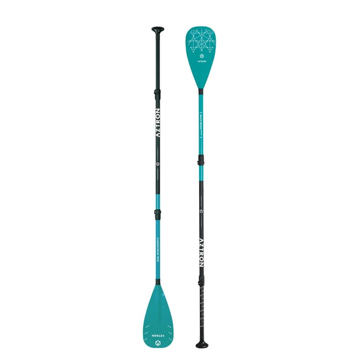 Aztron Mach Fiberglass 3-Section Paddle Aqua Aztron Aztron Mach Fiberglass 3-Section Paddle Aqua Aztron