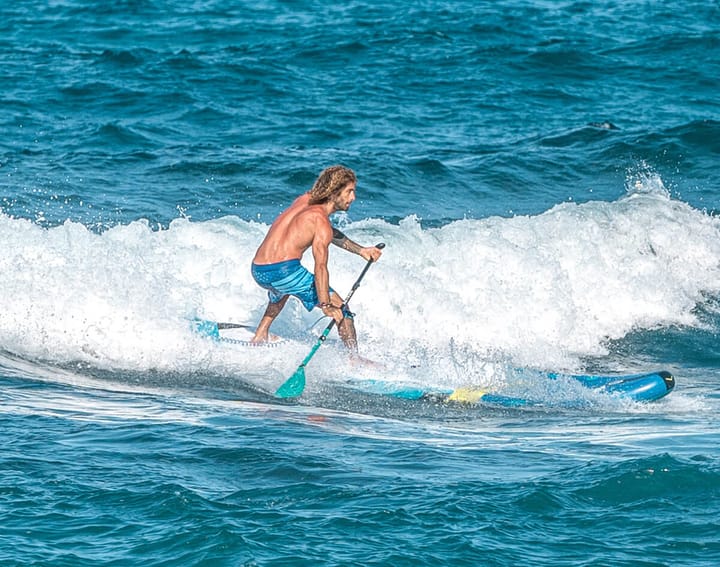 Aztron Mach Fiberglass 3-Section Paddle Aqua Aztron Aztron Mach Fiberglass 3-Section Paddle Aqua Aztron