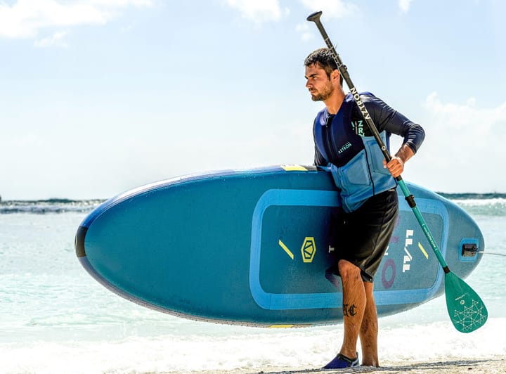 Aztron Mach Fiberglass 3-Section Paddle Aqua Aztron Aztron Mach Fiberglass 3-Section Paddle Aqua Aztron