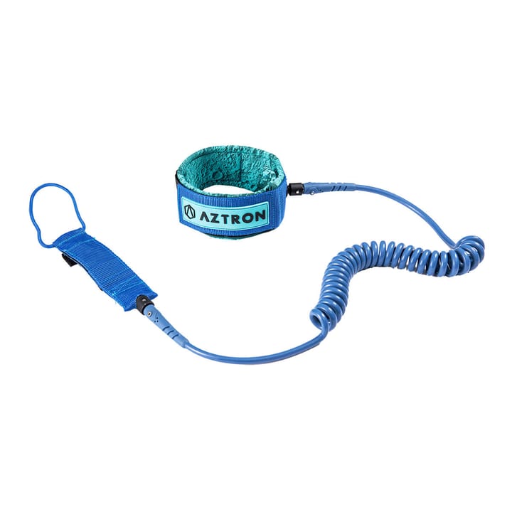 Aztron 10' Sup Coil Leash Blue Aztron