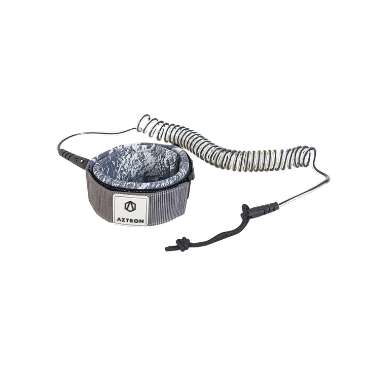 Aztron 8' Basic Coil Leash Grey Aztron