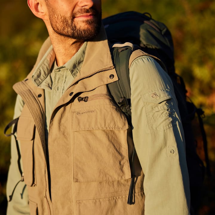 Craghoppers Men's NosiLife Adventure Gilet IV Pebble Craghoppers
