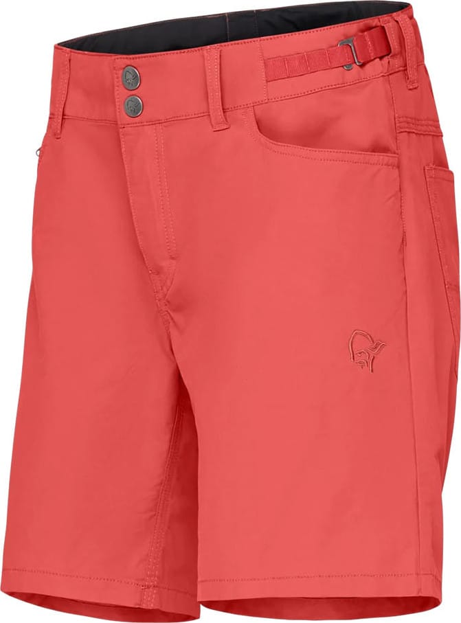 Norrøna Women's Femund Cotton Shorts Paprika Norrøna