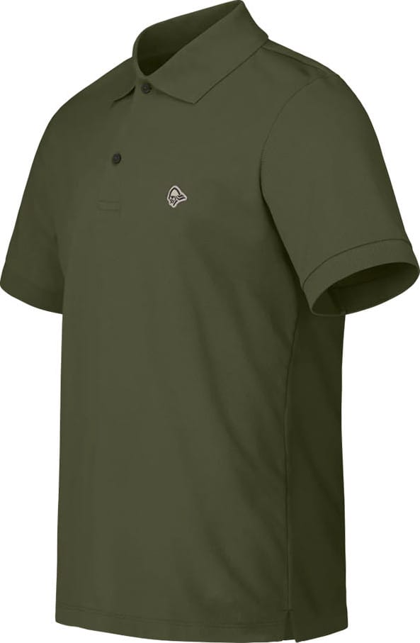 Norrøna Men's femund cotton Polo Shirt Olive Night Norrøna