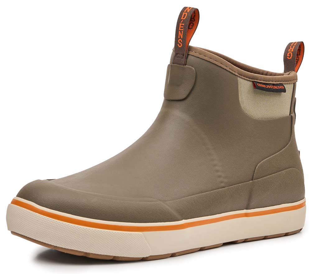 Grundéns Men's Deck Boss Ankle Boot Otter Gummistövlar 46.0