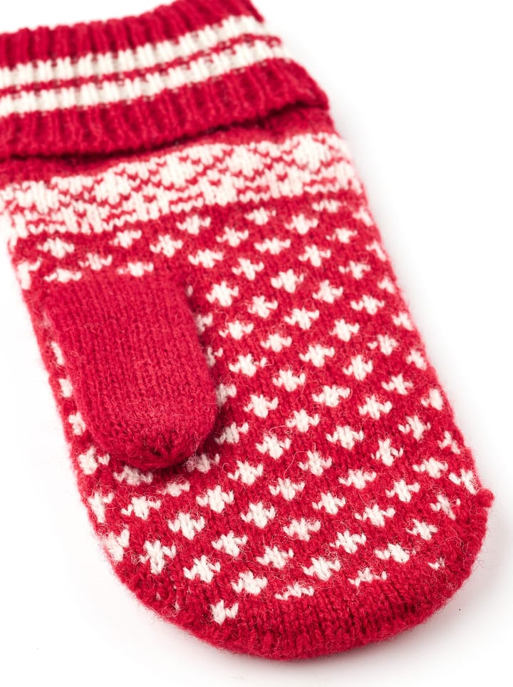 Hestra Kids' Nordic Junior - Mitt Red/Offwhite Hestra