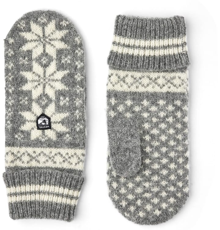 Hestra Isvik Mitt Grey/Offwhite Hestra