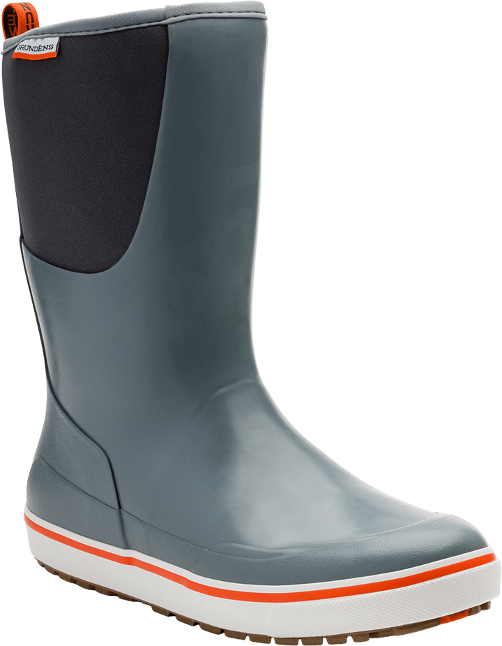 Grundéns Men´s 12 Inch Deck Boot Monument Grey Grundéns
